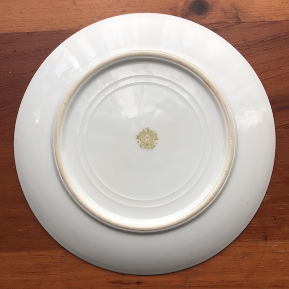 Nippon Porcelain Plate of Lakeside Landcape - Picture 3 of 4